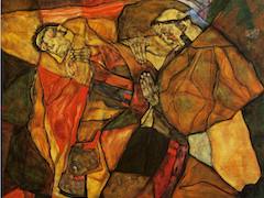 Agony by Egon Schiele