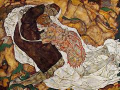 Death And The Maiden by Egon Schiele