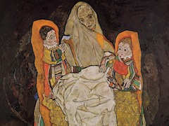 Mother with Two Children by Egon Schiele