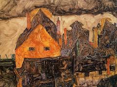 The Old City by Egon Schiele